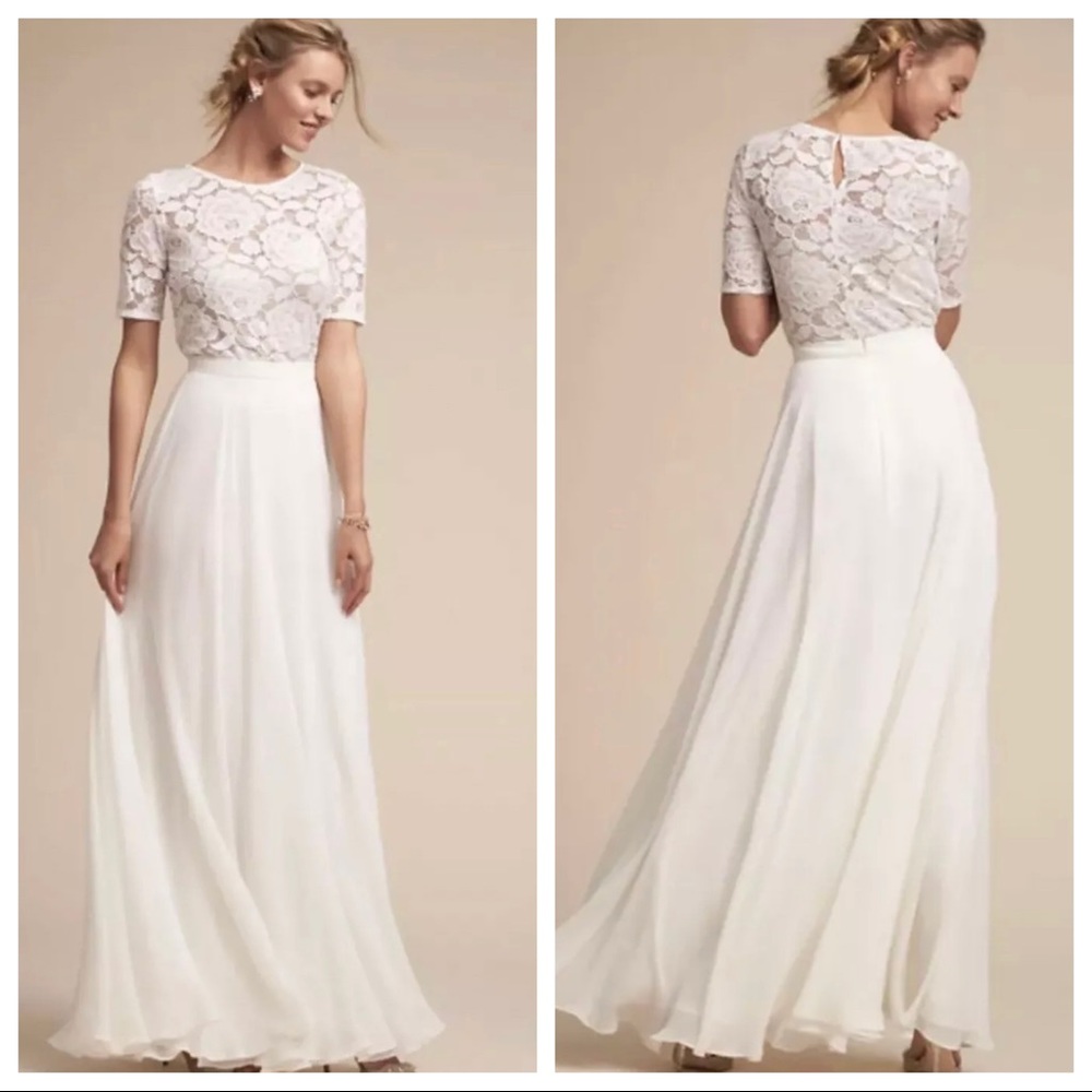 NEW BHLDN Jenny Yoo Hamptons Bridal Wedding Skirt